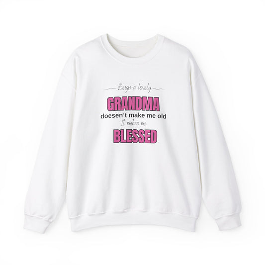 Grandma Blessings Crewneck Sweatshirt